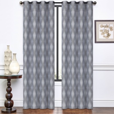 Stirling - Set of 2 Jacquard Grommet Panels