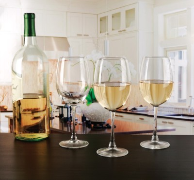 Set of 6 wine glasses