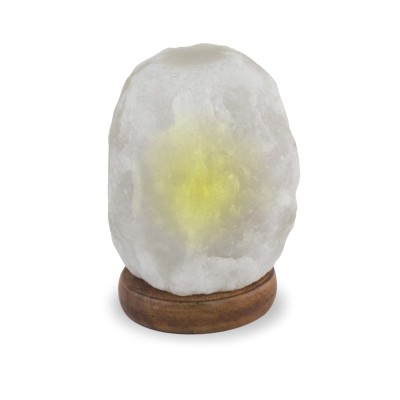 Lauren Taylor - Lampe de sel de l'Himalaya - Blanc