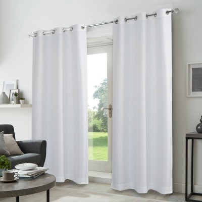 Carlton - Set of 2 Jacquard Grommet Top Panels