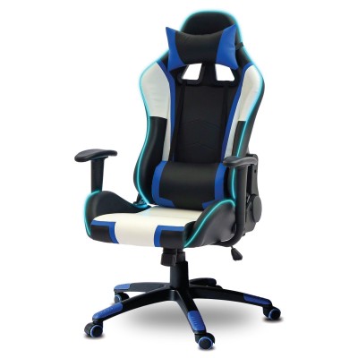 Sandra Venditti - Gaming Chair with Headrest and LED light 