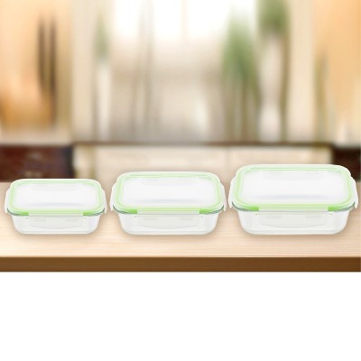 ​À LA CUISINE - Contenant alimentaires en verre - Rectangulaire