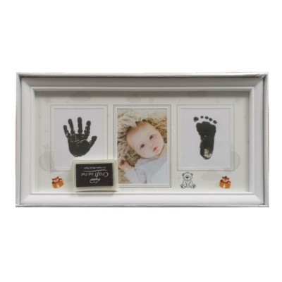 Baby 3 Photo Frame  With Ink Pad