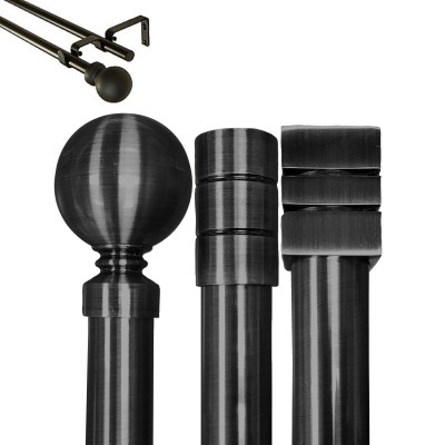 PRESTIGE DOUBLE POLE SET - BLACK