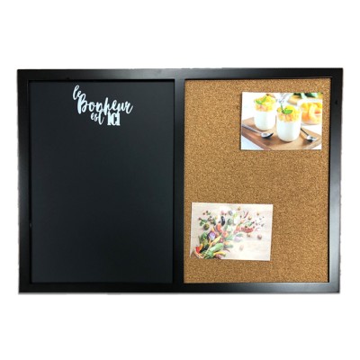 Blackboard Cork Board Combo