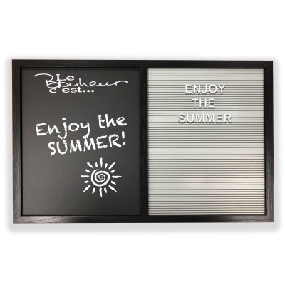 Blackboard and Text Board Combo