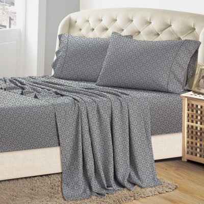 Grand Luxe - Ensemble de draps égyptiens imprimés de qualité
