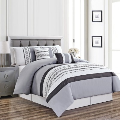 BANCROFT - Ensemble de housse de couette de luxe - 5 pièces