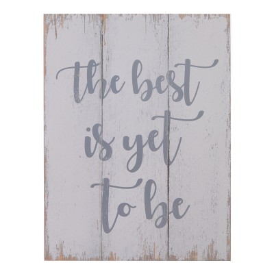 Art mural - The Best is yet to be
