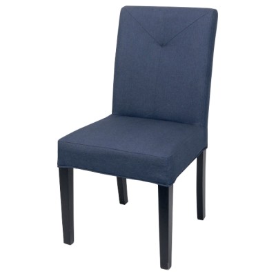 Premium Linen Dining Chair - Light Blue