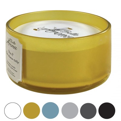 BELLE AROMA bougie parfumé avec 3 mèches