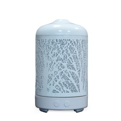 Aroma - White Diffuser with LED Light | Branches