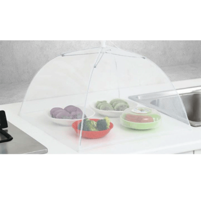 Couverture alimentaire en maille pliable