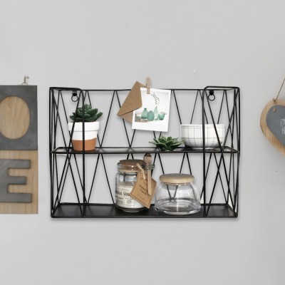 Metal Zig Zag Shelf