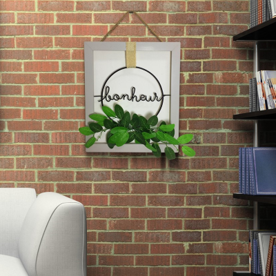 Art mural bonheur leaves