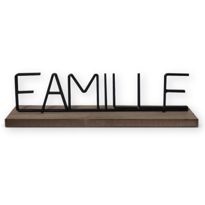 Décor de table Famille