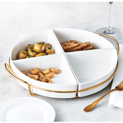 Aperitive 4 Section plate