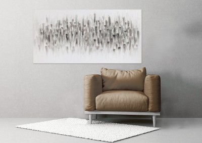 Abstract Painted Canvas