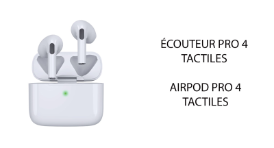  Airpod Pro 4 Bt V50 Contrôle tactile