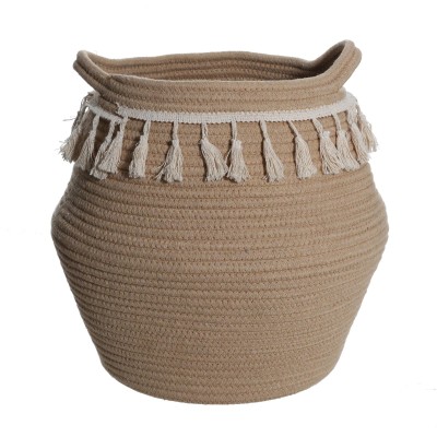 Seagrass Basket with Tassels