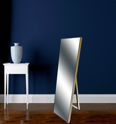 Standing Metal Framed Mirror