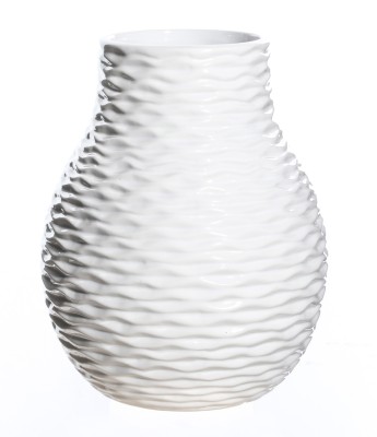 Vase ondulé texturé 
