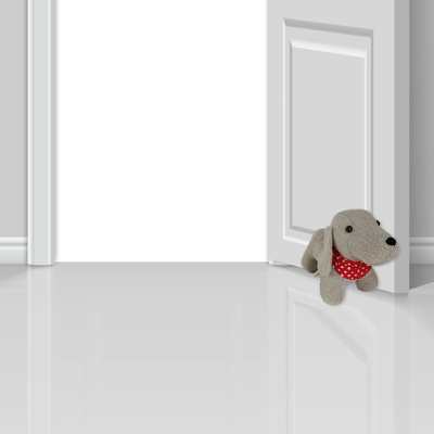 Dog Door Stopper