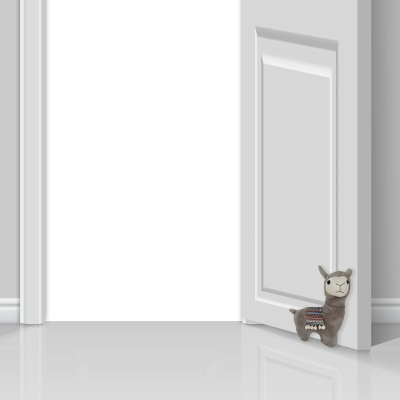 Llama Door Stopper