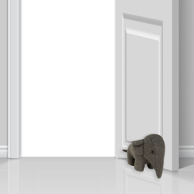 Elephant Door Stopper