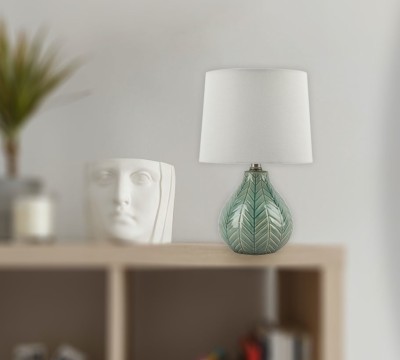 Lampe de table verte