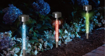 Lumière extérieure à énergie solaire