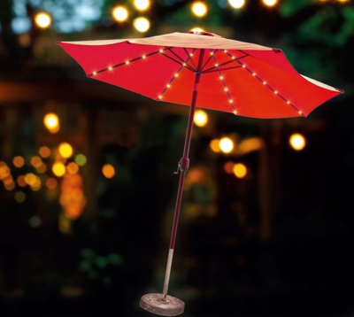Lauren Taylor - Lampe-parasol solaire à LED