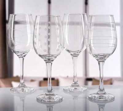 Goblet Wine Glasses - Set of 4