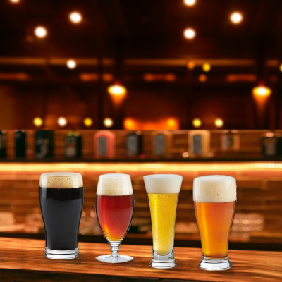 Beer Glasses - Set of 4