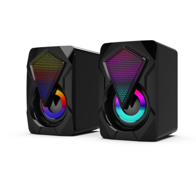 Haut-parleur RGB à effet de lumière colorée