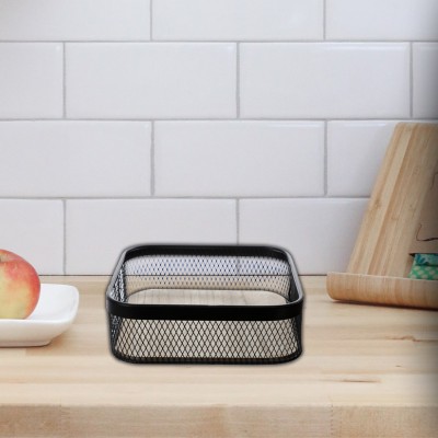 Wire Basket Black 21x21x6.5