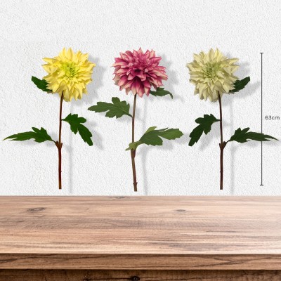 Dahlia Flower Pick 63cm