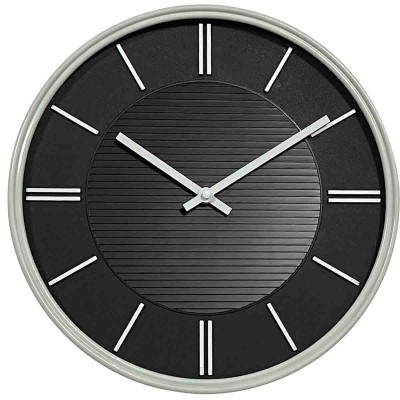 Horloge grise 33 cm