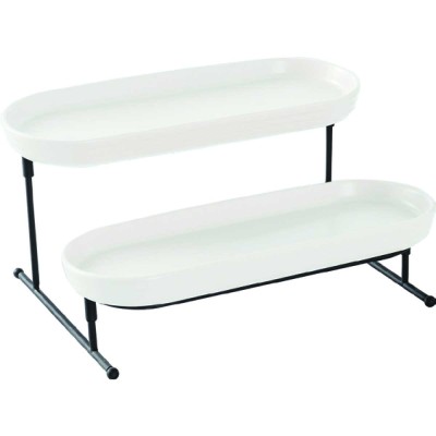 A La Cuisine - 2 Tier Oval Plate With Rack