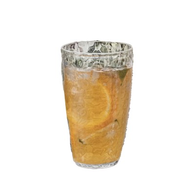 4pc Tall Tumbler 670ml Clear
