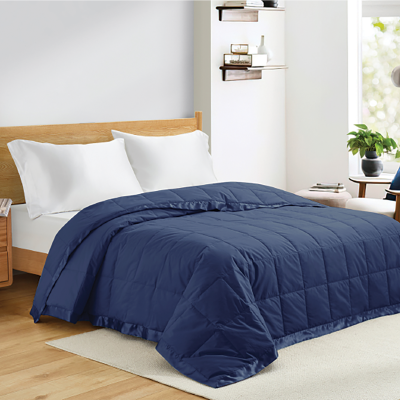 EVELYN - Douillette avec bordure en satin