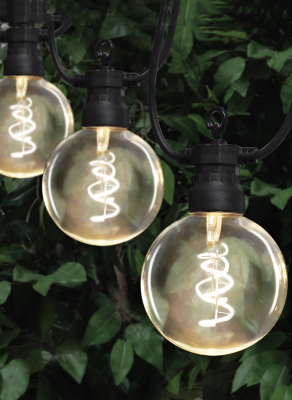 Spiral Filament LED String Light