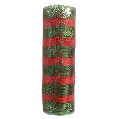 Ruban maillé 10,5 "X10yd In / Out Deco