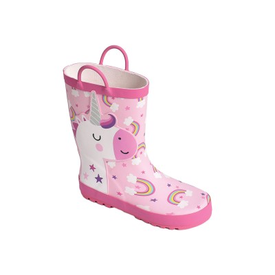Bottes en caoutchouc pour femmes avec œuvres d'art