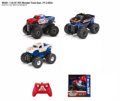 New Bright Monster Truck Asst Ff 2.4g (5in)