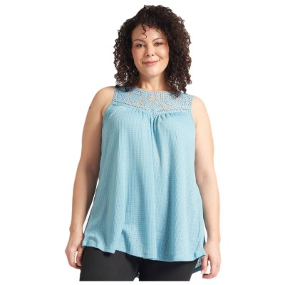 Light Turquoise Embroidered Shirt | Plus Size