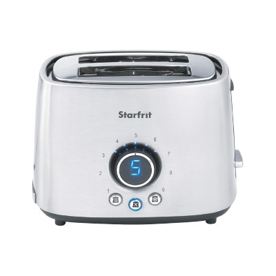  Starfrit Grille-pain 2 tranches en acier inoxydable