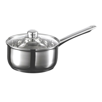 Starfrit - Casserole en inox 1,6 L (1,7 pintes) avec couvercle