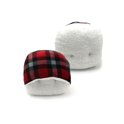 Chausson pantoufle double | Doublé de sherpa | Plaid