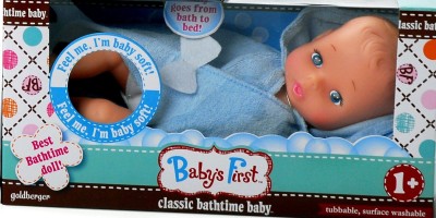 Baby's First Bathtime Softina Doll
